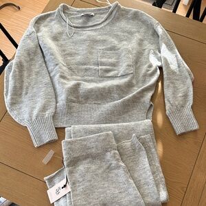 Sincerely Jules Gray Knit Set
